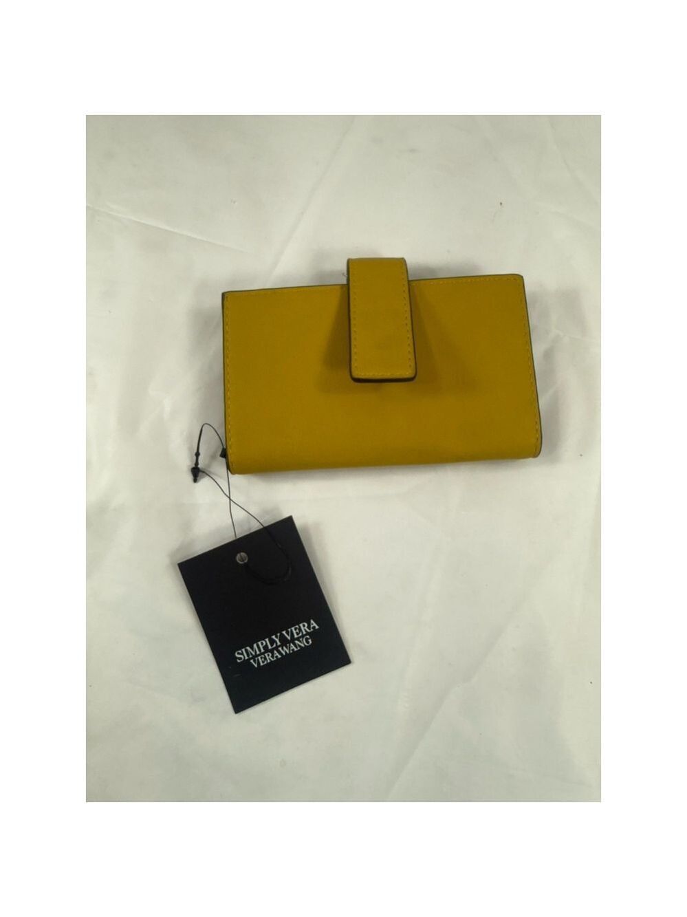 Simply Vera Vera Wang Card Wallet RFID BLOCKING VEGAN LEATHER